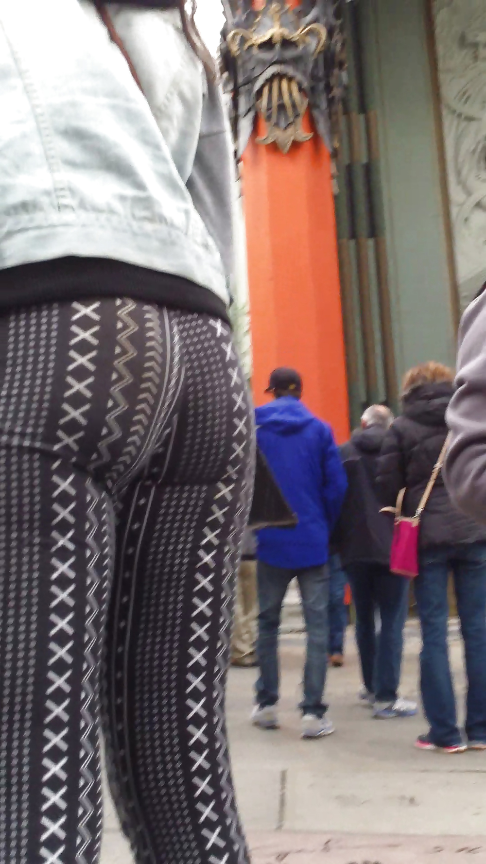 Populäre Jugendlich Mädchen Stummel & Arsch In Jeans #21498323