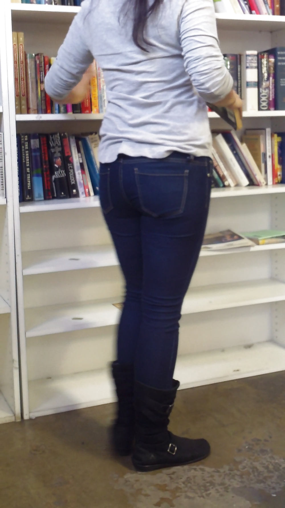 Popular teen girls butts & ass in jeans #21498443