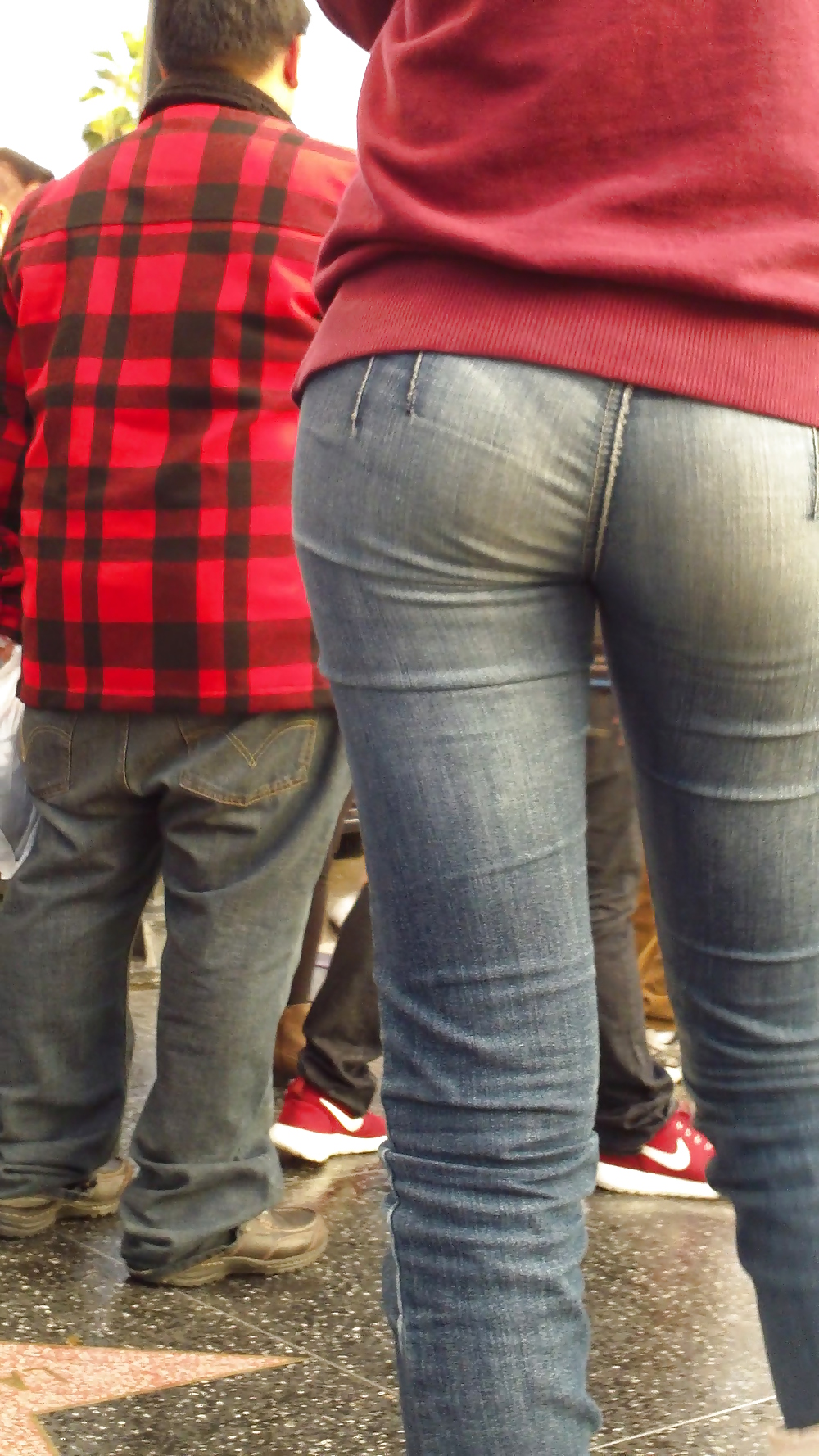 Popular teen girls butts & ass in jeans #21498489