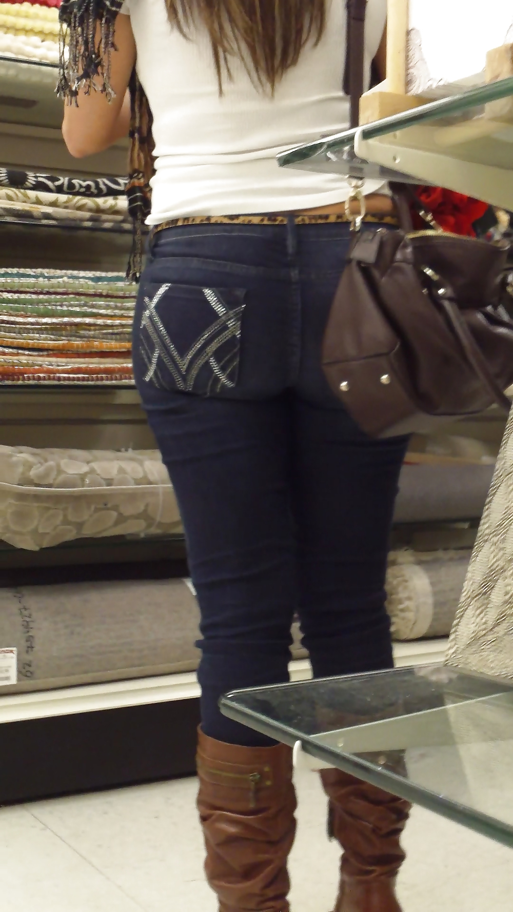 Popular teen girls butts & ass in jeans #21498599