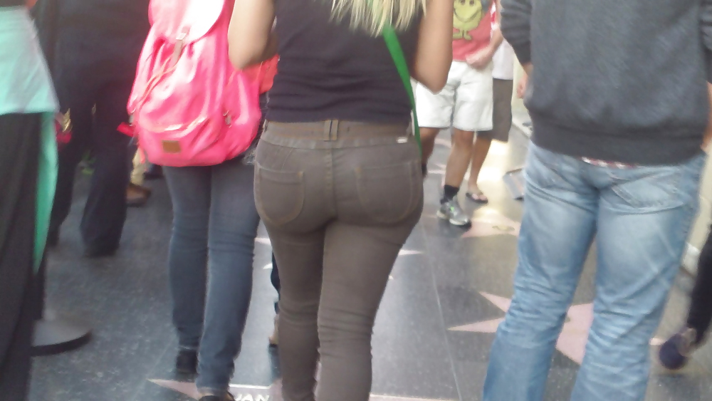 Populäre Jugendlich Mädchen Stummel & Arsch In Jeans #21498710
