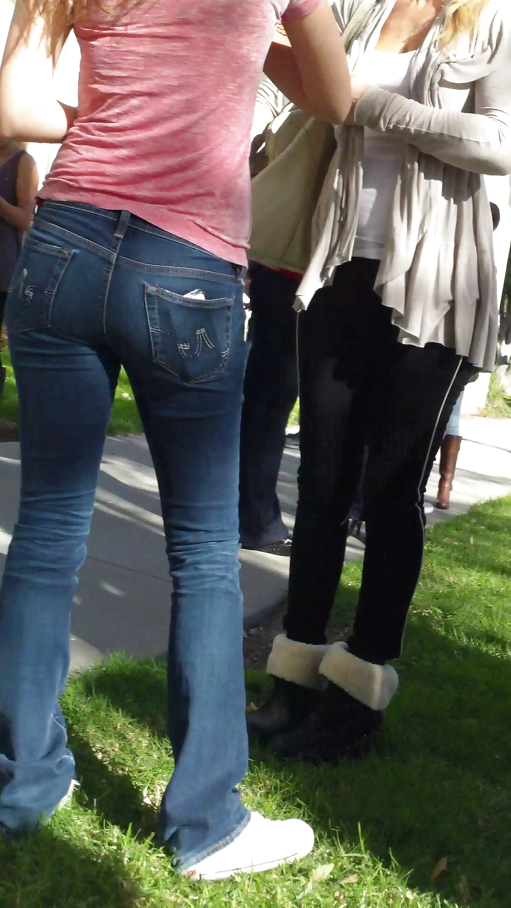 Popular teen girls butts & ass in jeans #21498873