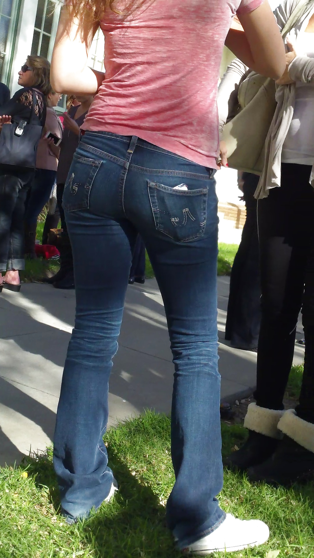 Popular teen girls butts & ass in jeans #21498955