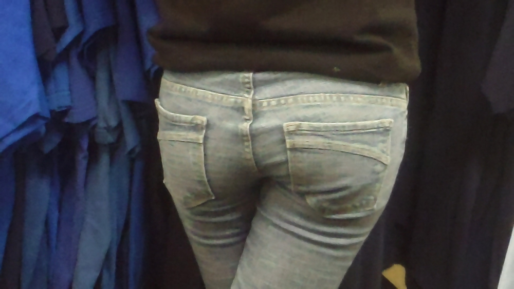 Populäre Jugendlich Mädchen Stummel & Arsch In Jeans #21499114