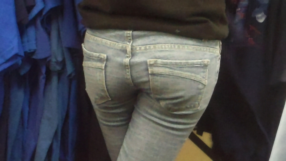 Populäre Jugendlich Mädchen Stummel & Arsch In Jeans #21499121