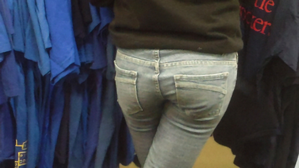 Popular teen girls butts & ass in jeans #21499171