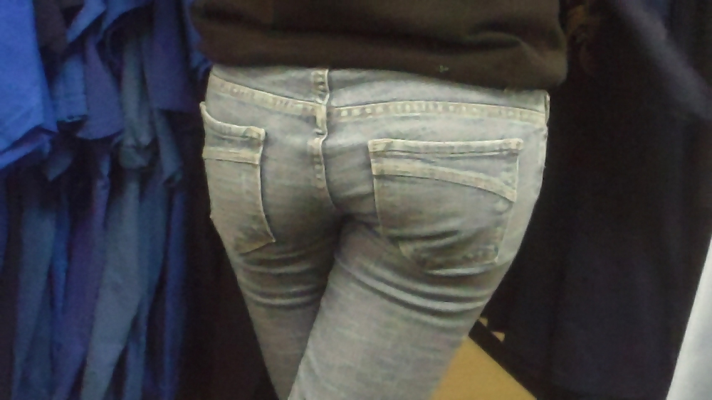 Populäre Jugendlich Mädchen Stummel & Arsch In Jeans #21499191