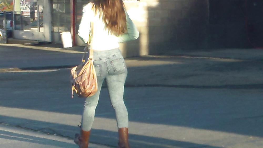 Popular teen girls butts & ass in jeans #21499264