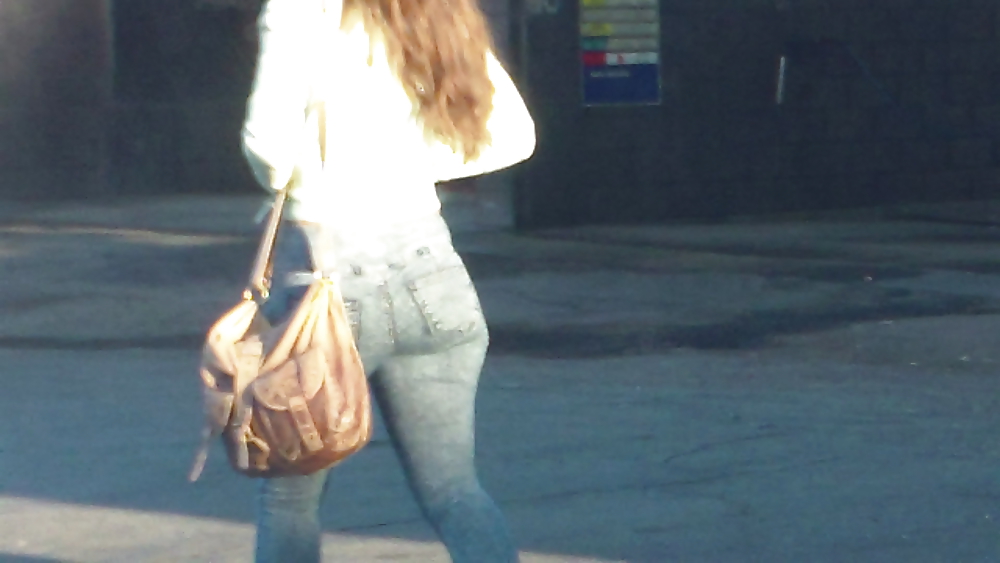 Popular teen girls butts & ass in jeans #21499273