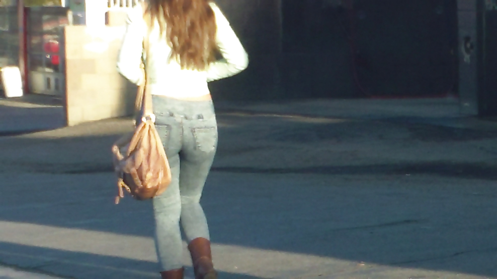 Popular teen girls butts & ass in jeans #21499386
