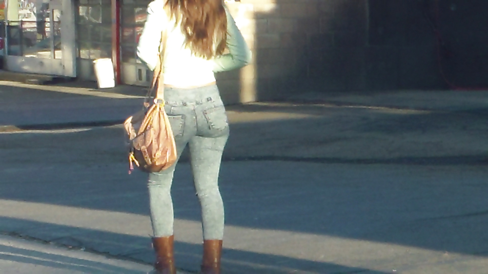 Popular teen girls butts & ass in jeans #21499407
