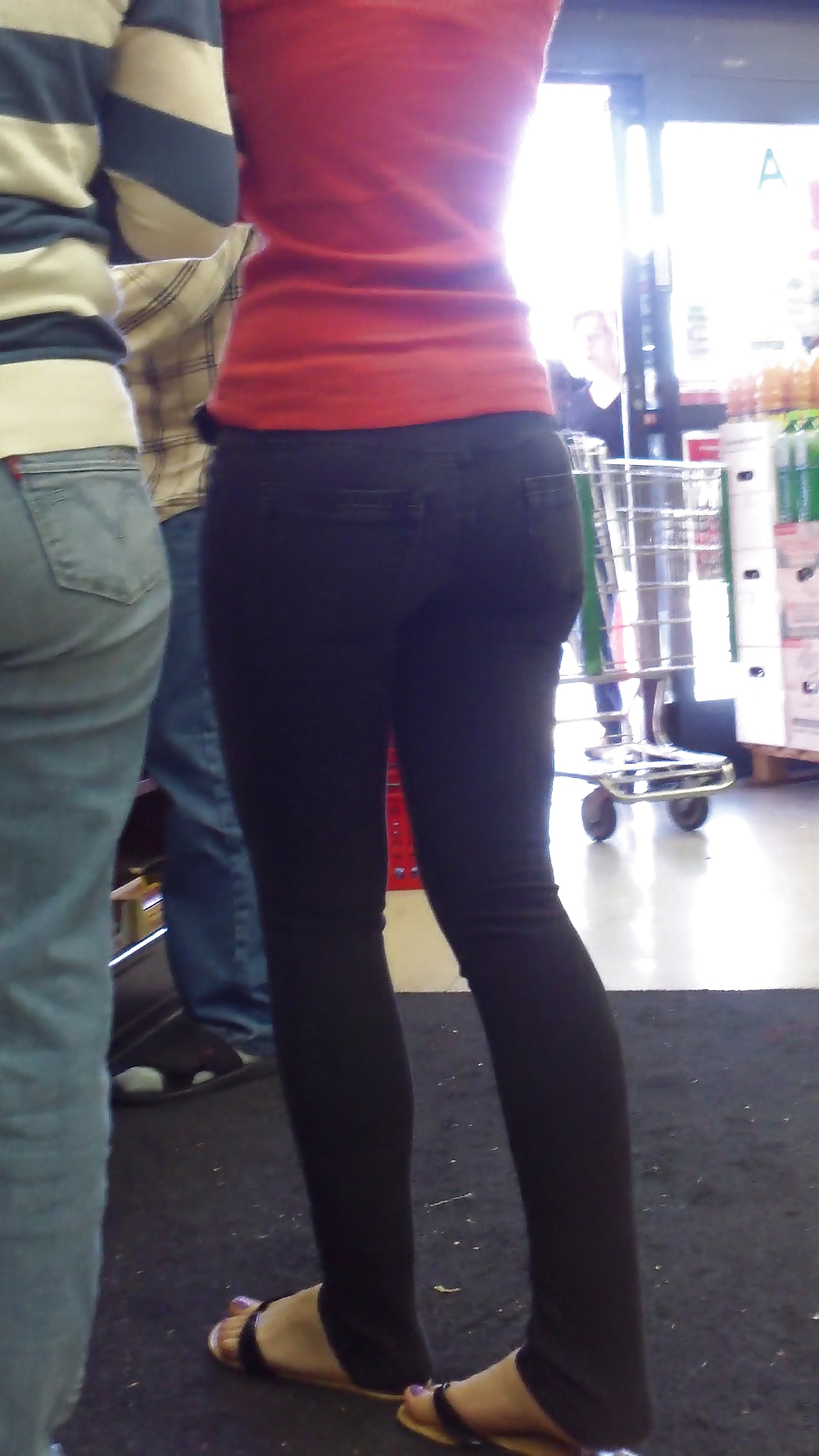 Popular teen girls butts & ass in jeans #21499710