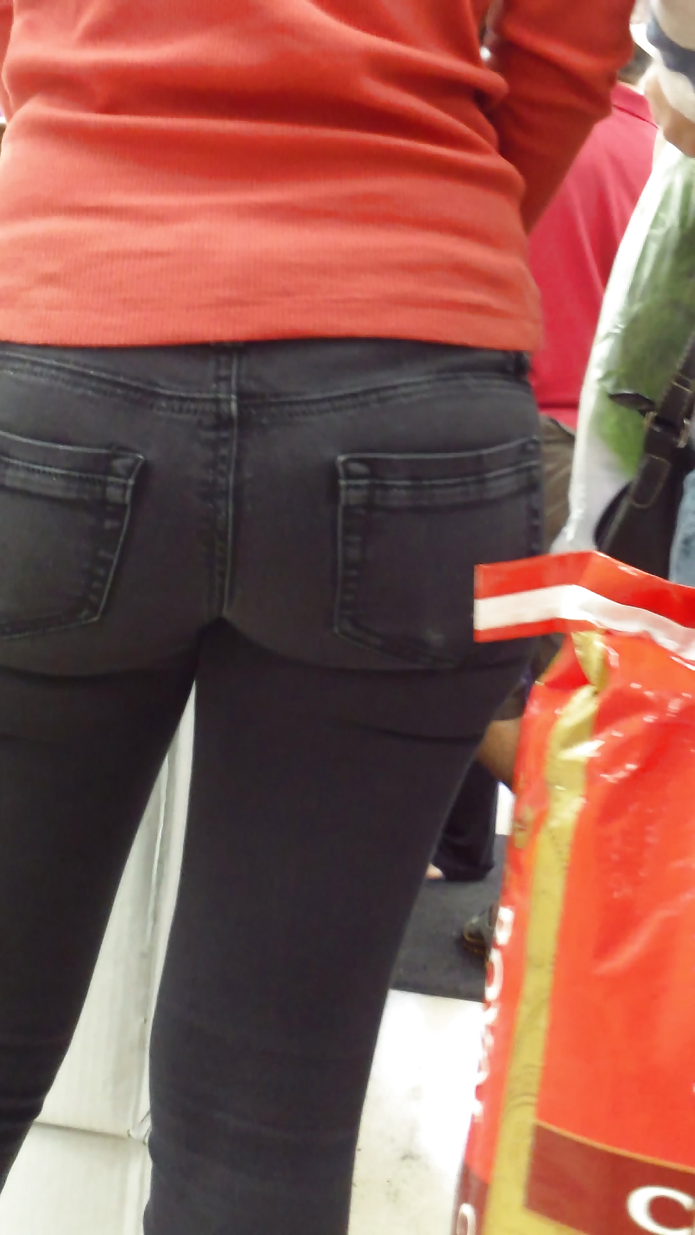 Populäre Jugendlich Mädchen Stummel & Arsch In Jeans #21499727