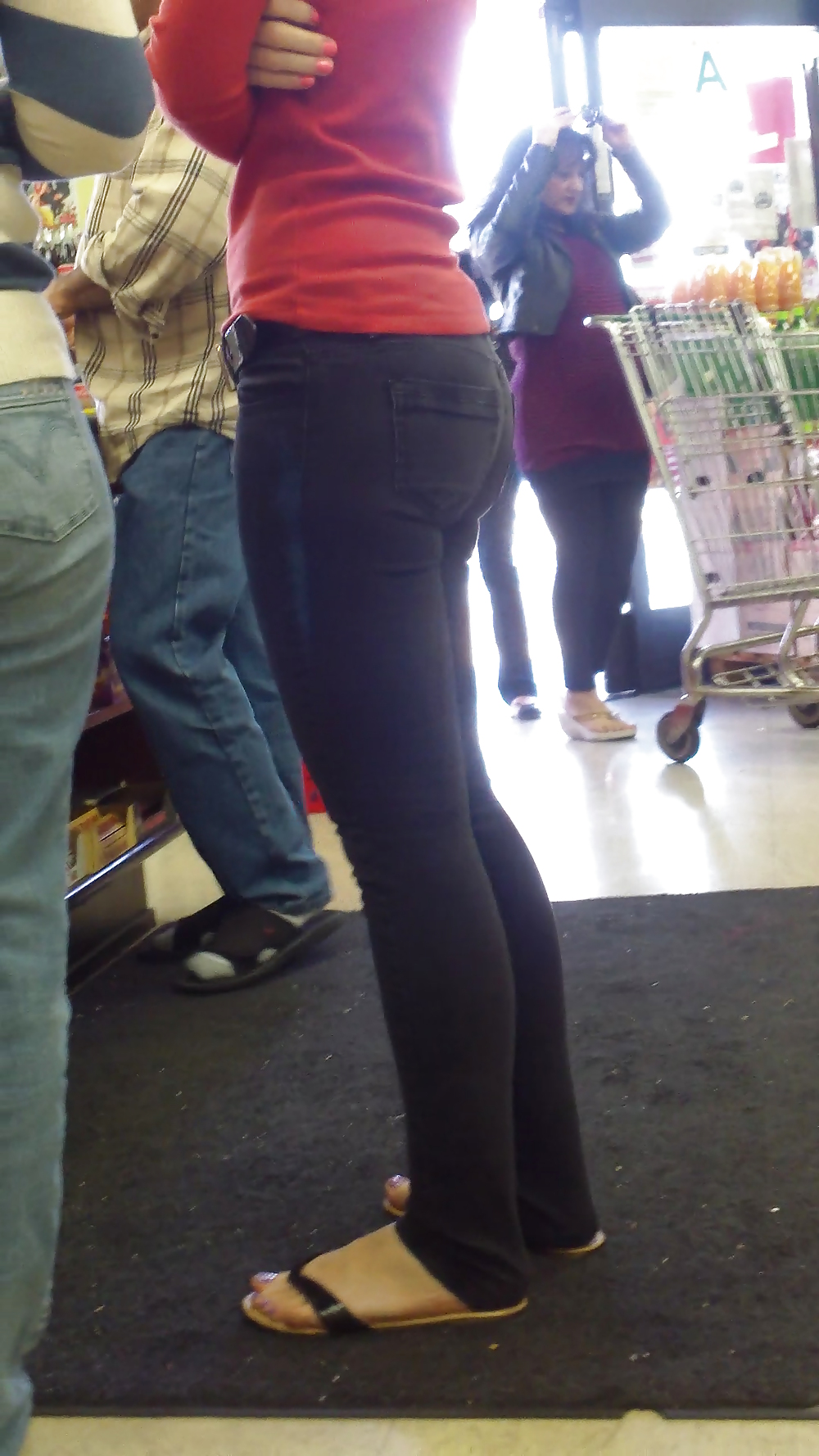 Popular teen girls butts & ass in jeans #21499751