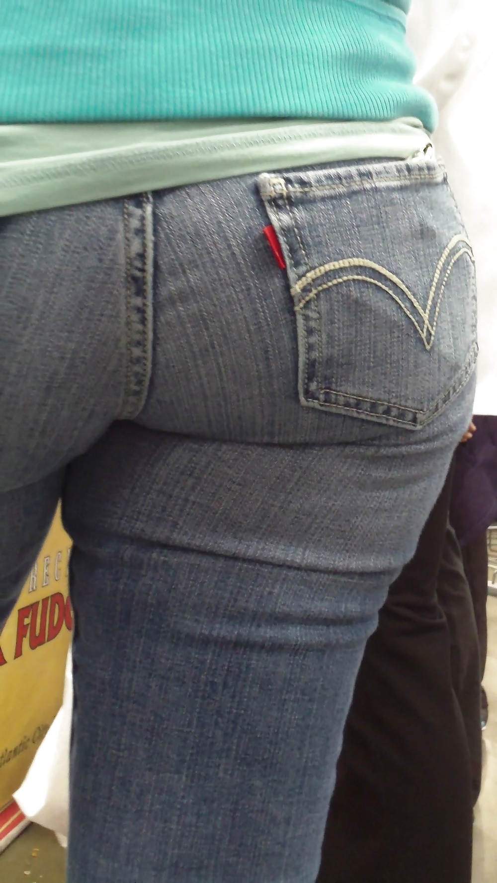 Populäre Jugendlich Mädchen Stummel & Arsch In Jeans #21499965