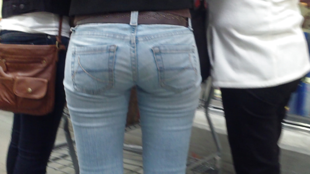 Popular teen girls butts & ass in jeans #21500102