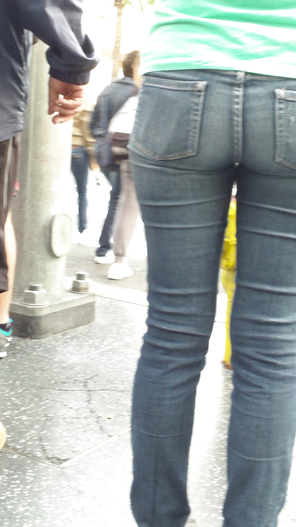 Populäre Jugendlich Mädchen Stummel & Arsch In Jeans #21500411