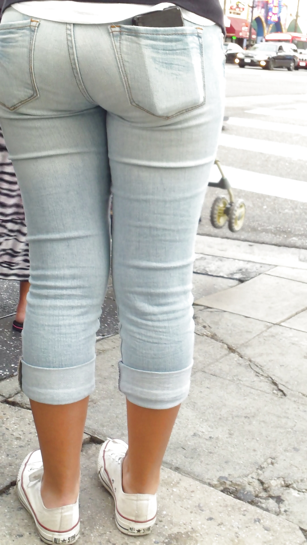 Popular teen girls butts & ass in jeans #21500453