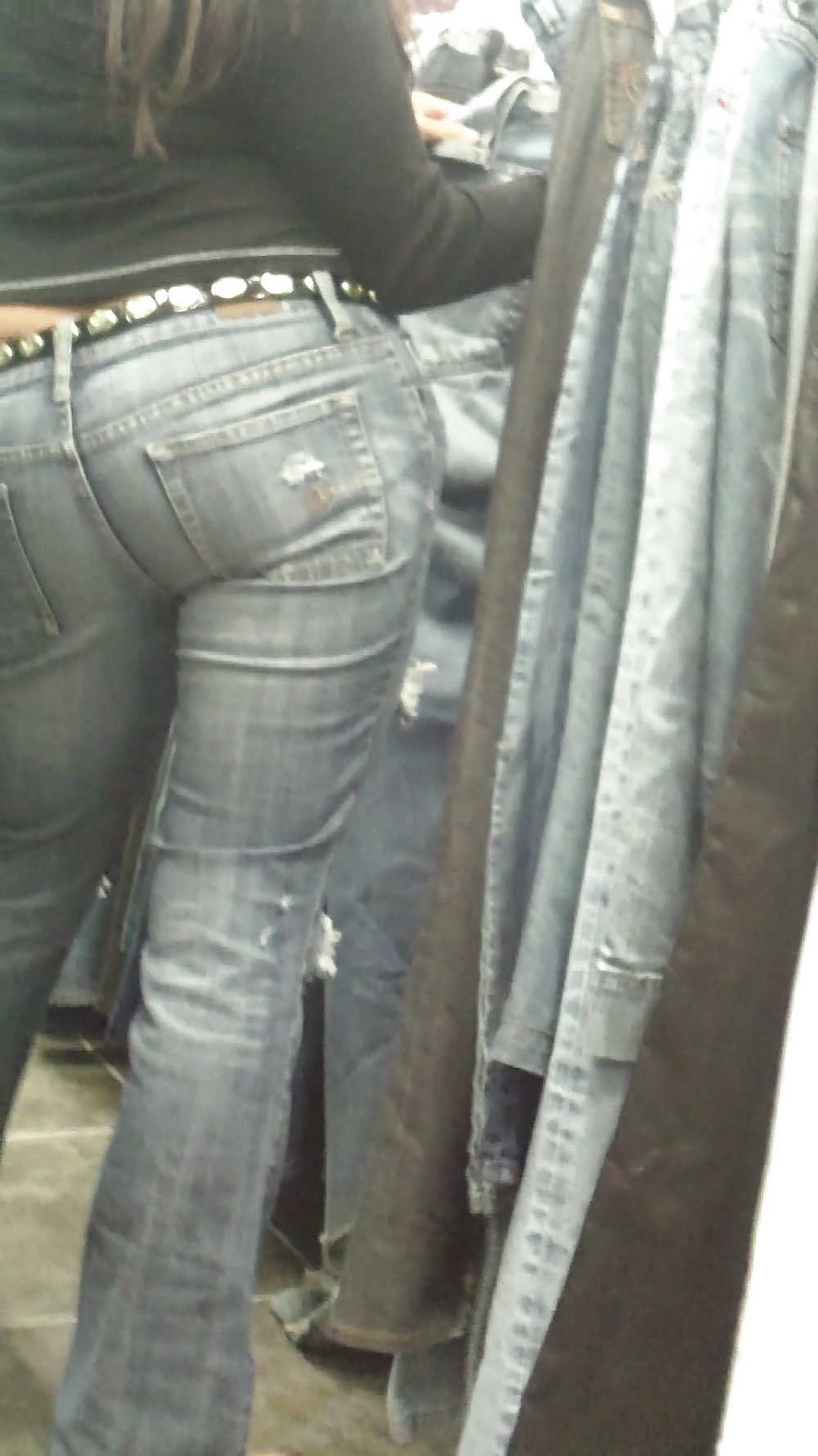 Populäre Jugendlich Mädchen Stummel & Arsch In Jeans #21500527