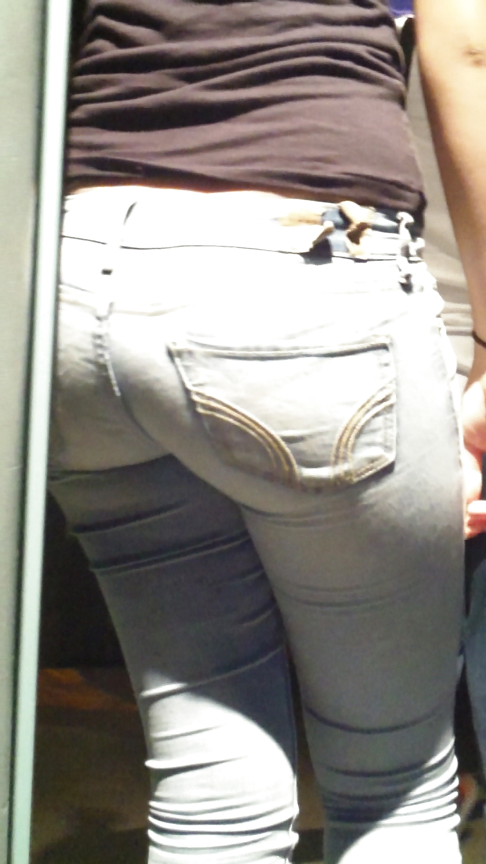 Populäre Jugendlich Mädchen Stummel & Arsch In Jeans #21500596