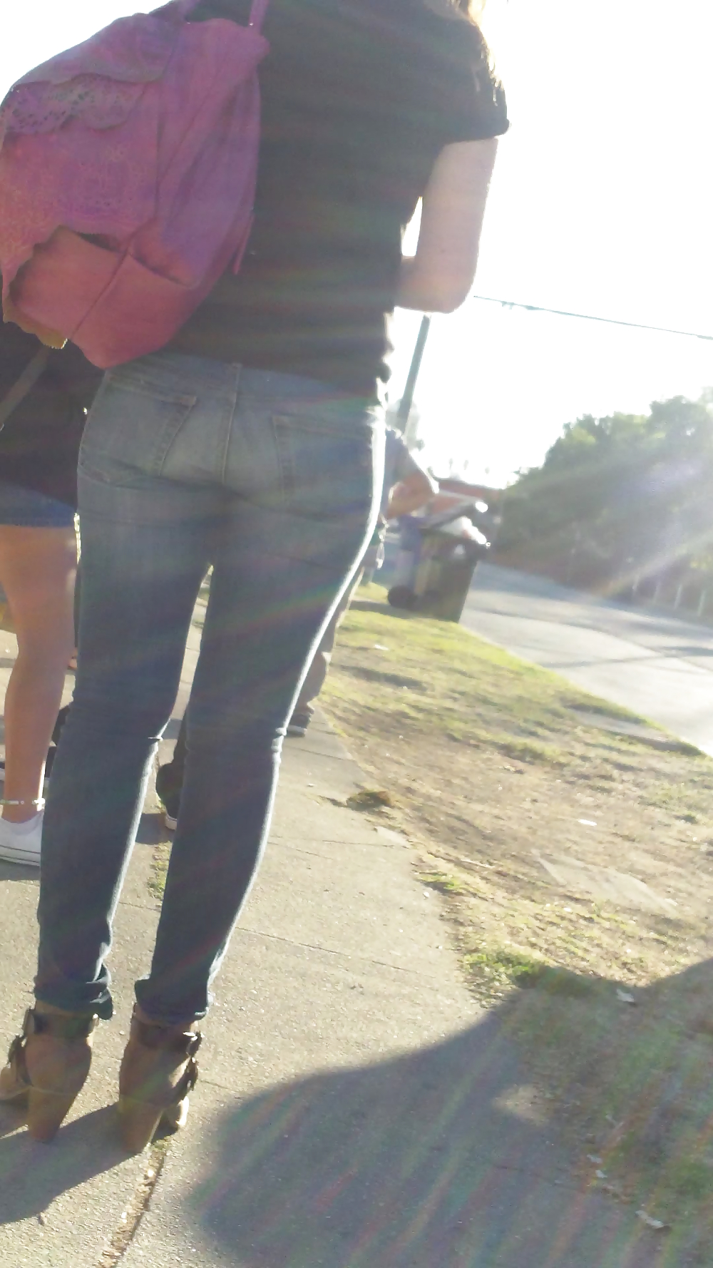 Popular teen girls butts & ass in jeans #21500875