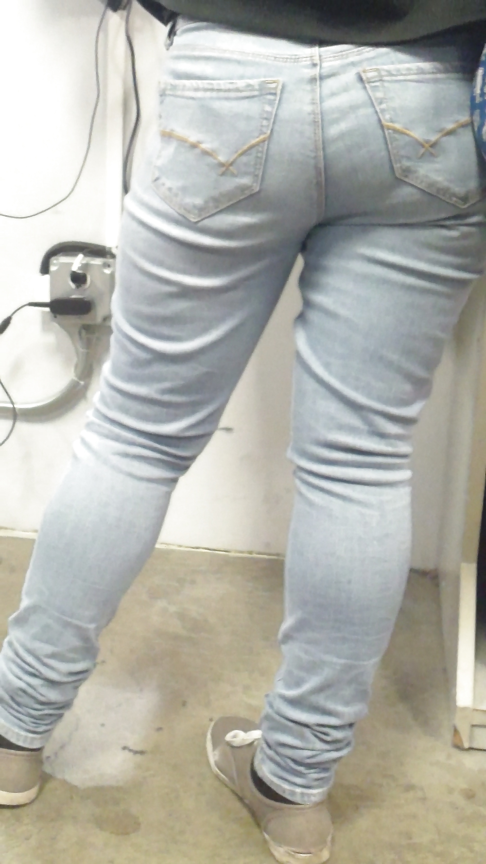 Popular teen girls butts & ass in jeans #21500975