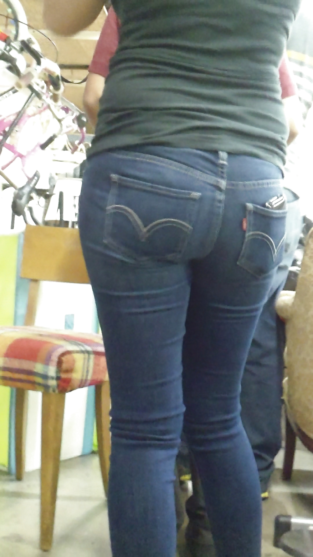 Populäre Jugendlich Mädchen Stummel & Arsch In Jeans #21501029