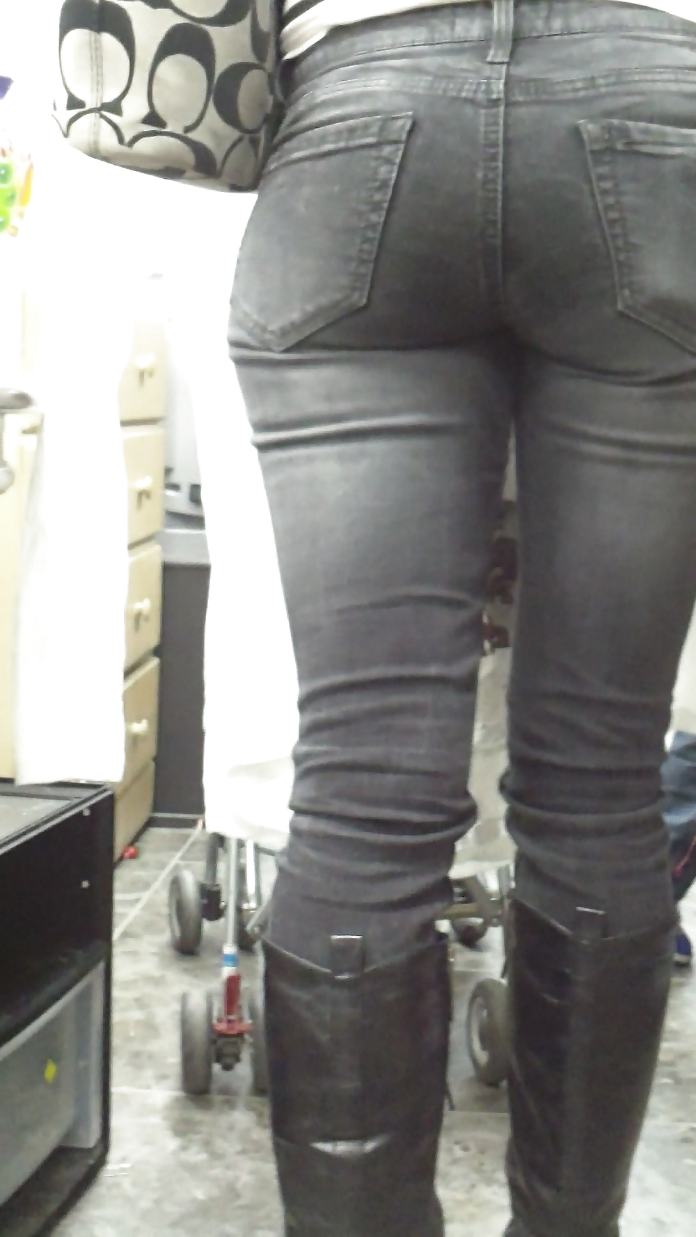 Popular teen girls butts & ass in jeans #21501143