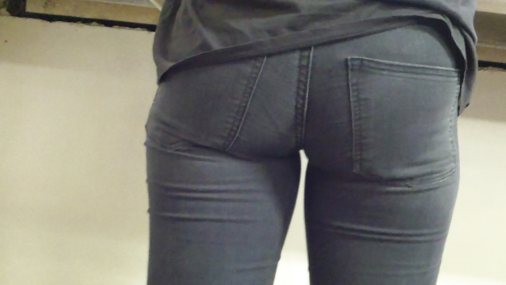 Populäre Jugendlich Mädchen Stummel & Arsch In Jeans #21501581