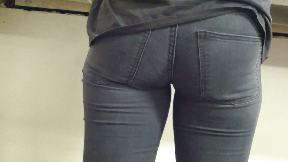 Populäre Jugendlich Mädchen Stummel & Arsch In Jeans #21501603