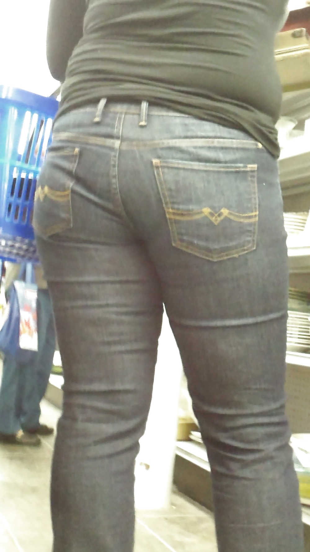 Populäre Jugendlich Mädchen Stummel & Arsch In Jeans #21502327