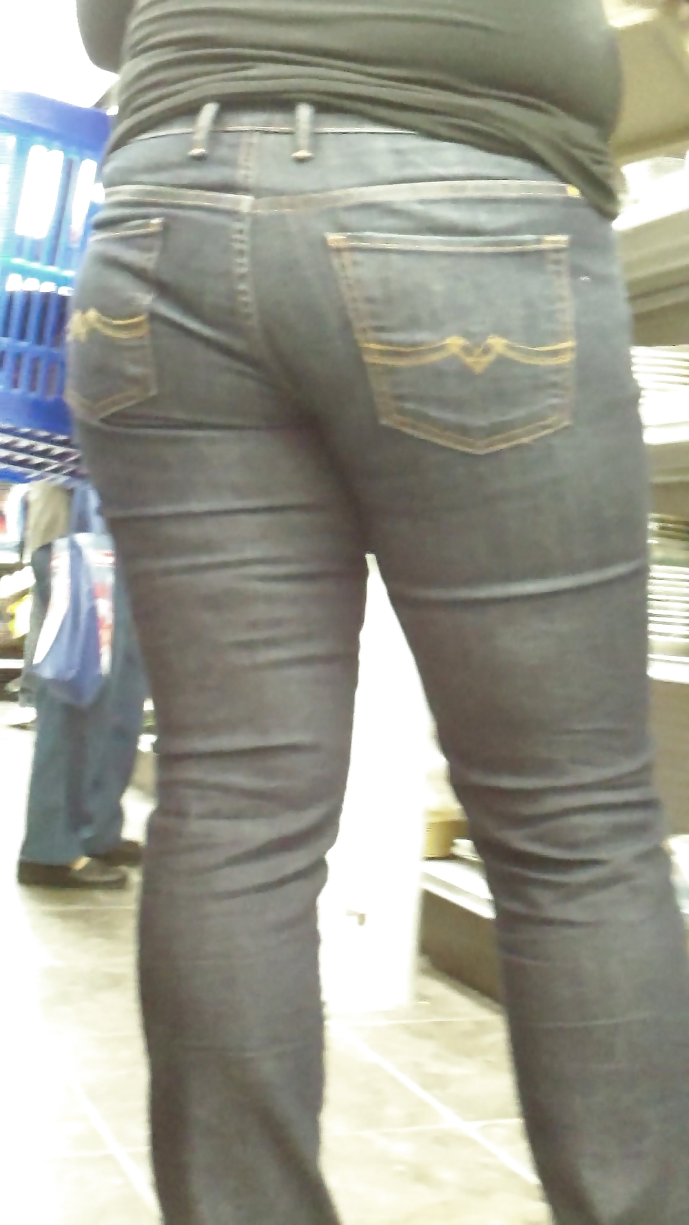 Popular teen girls butts & ass in jeans #21502359