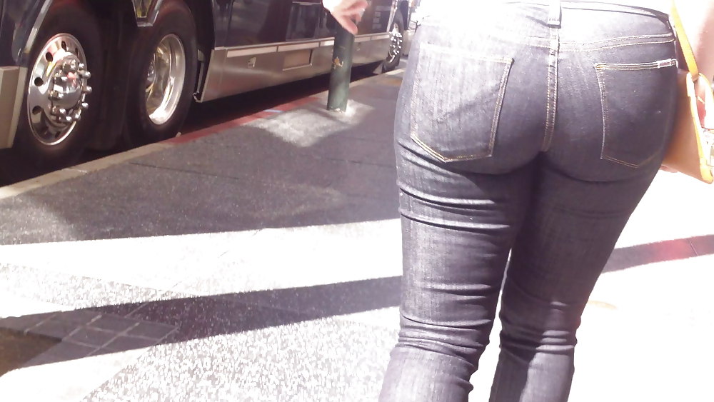 Popular teen girls butts & ass in jeans #21502629