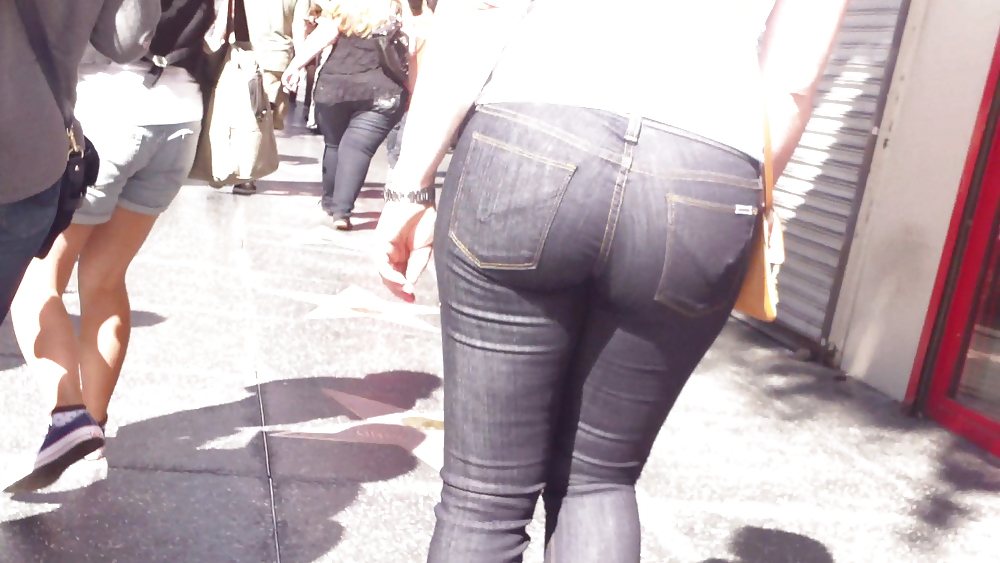 Popular teen girls butts & ass in jeans #21502653