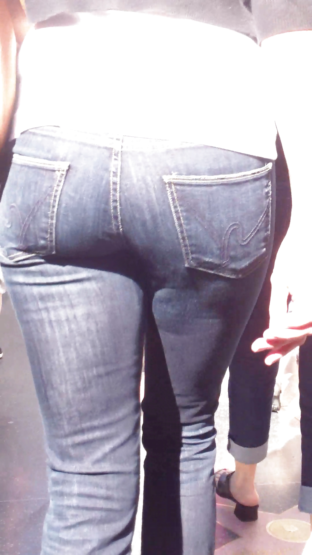 Popular teen girls butts & ass in jeans #21503007