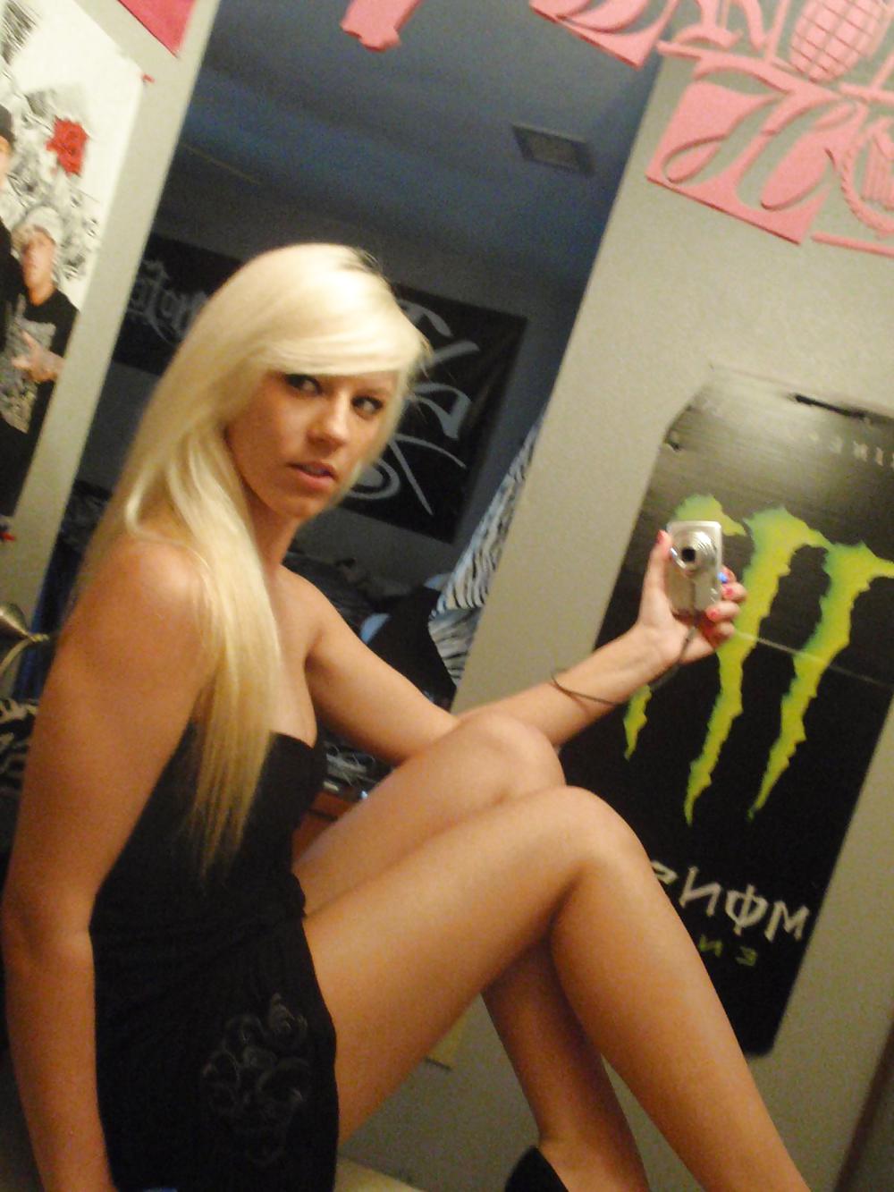 Cute blonde self pictures #10217230