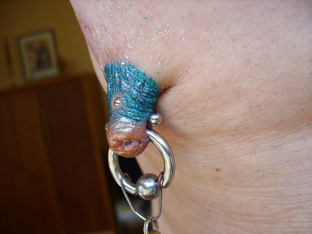 Meine nippel  piercing  geschminkt   #2266432