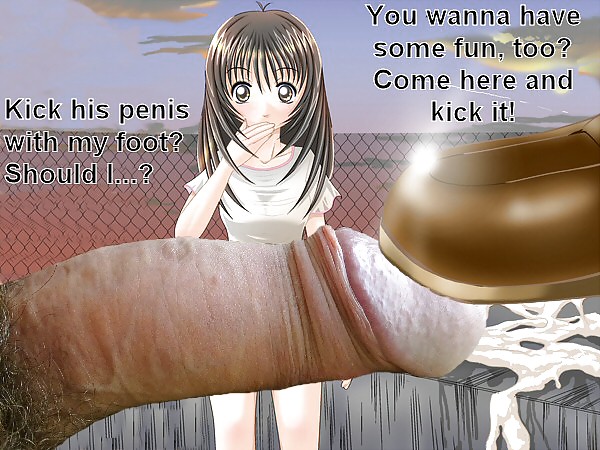 Chicas de anime jugando con una polla real (con subtítulos) - no 57
 #21912303