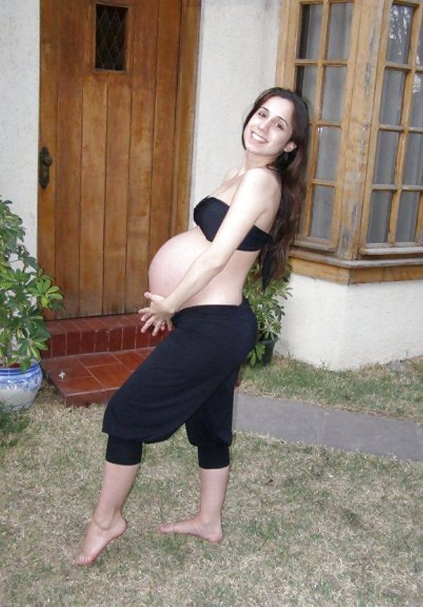 Sexy pregnant girls (showing belly) #21110454