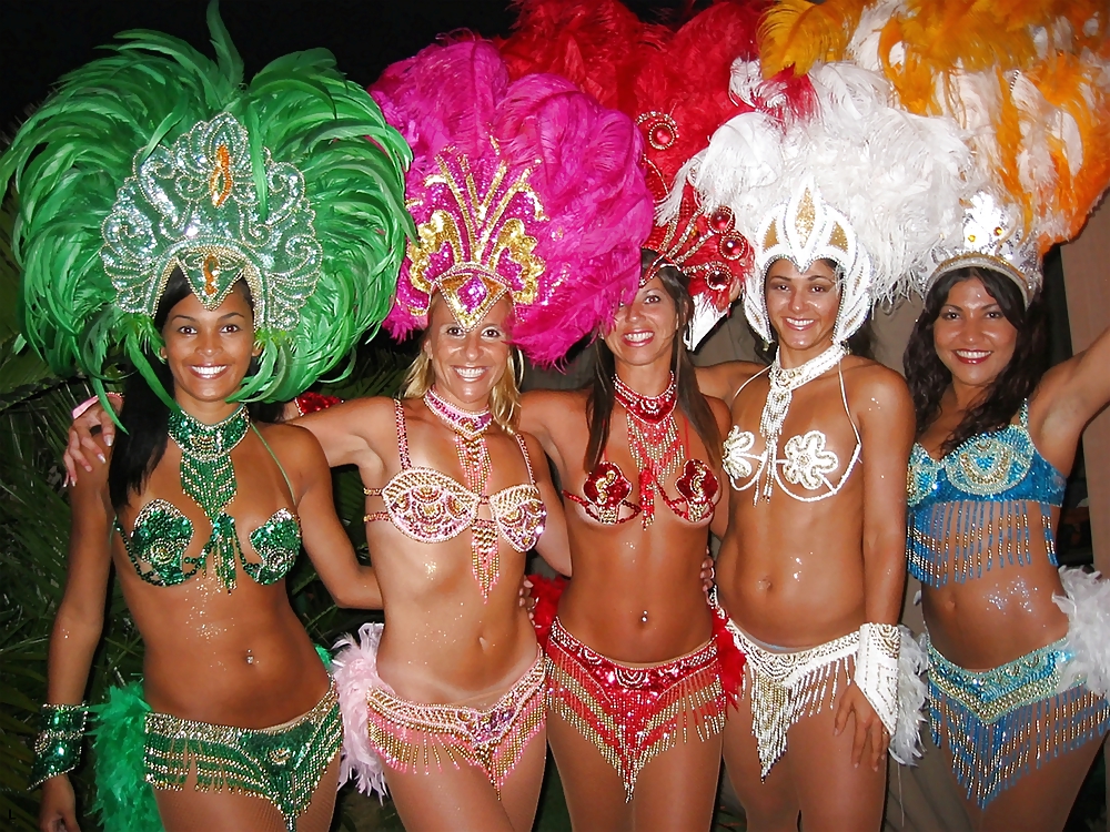 Karnevale Farben: Schönheitsköniginnen Samba Jugendliche 1 #18486784