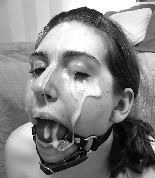 Ball gag facials #12726243