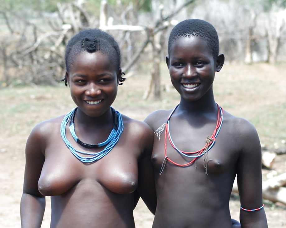 The Beauty of Africa Traditional Tribe Girls #15758968