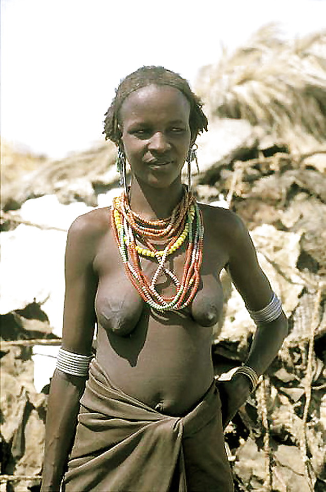 The Beauty of Africa Traditional Tribe Girls #15759004