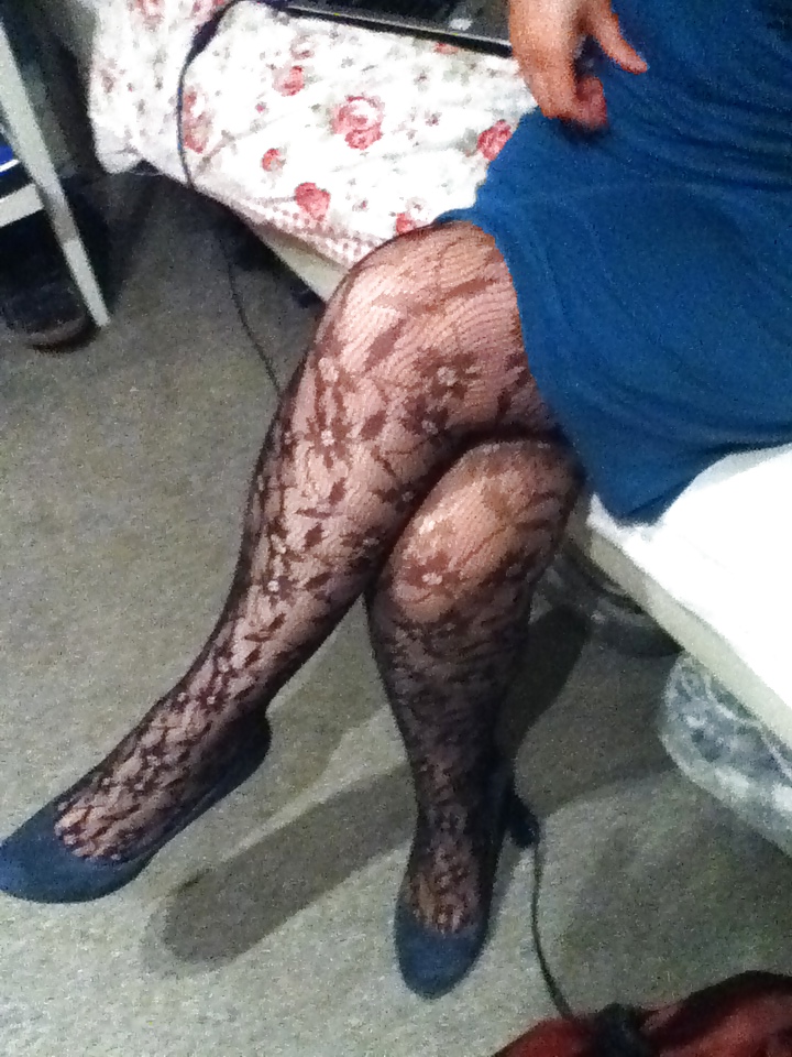 Naughty Nymph in her Patterned Tights #22157582