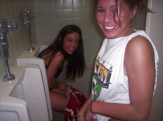 Girls using Men's Room - coolbudy #8159313