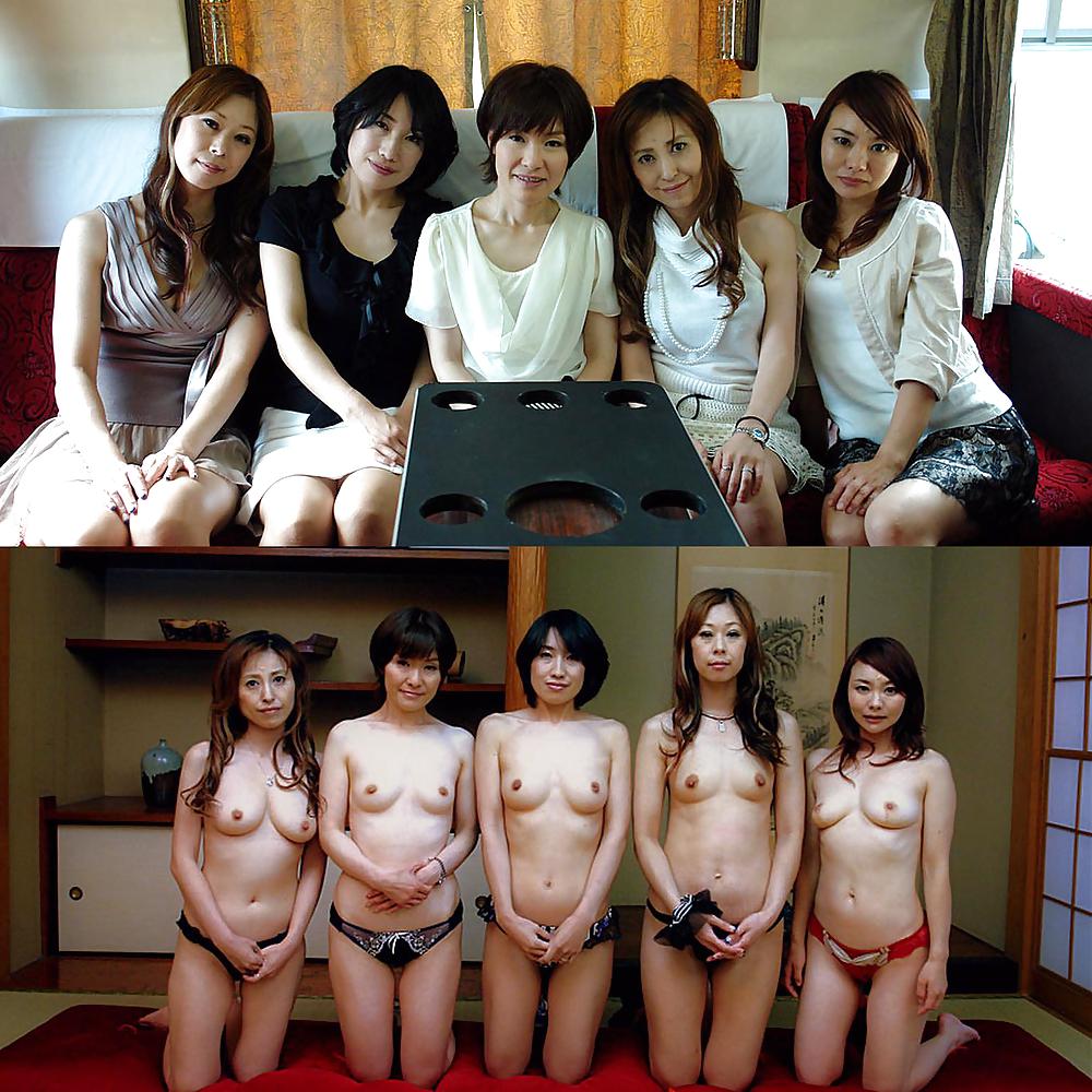 Dressed and undressed Japanese Girls and Women #19620783