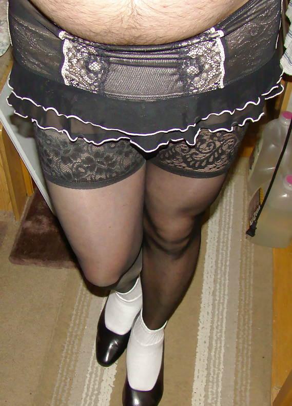 Crossdresser showing off my mellow legs & ass.CD gal whore!! #21837781