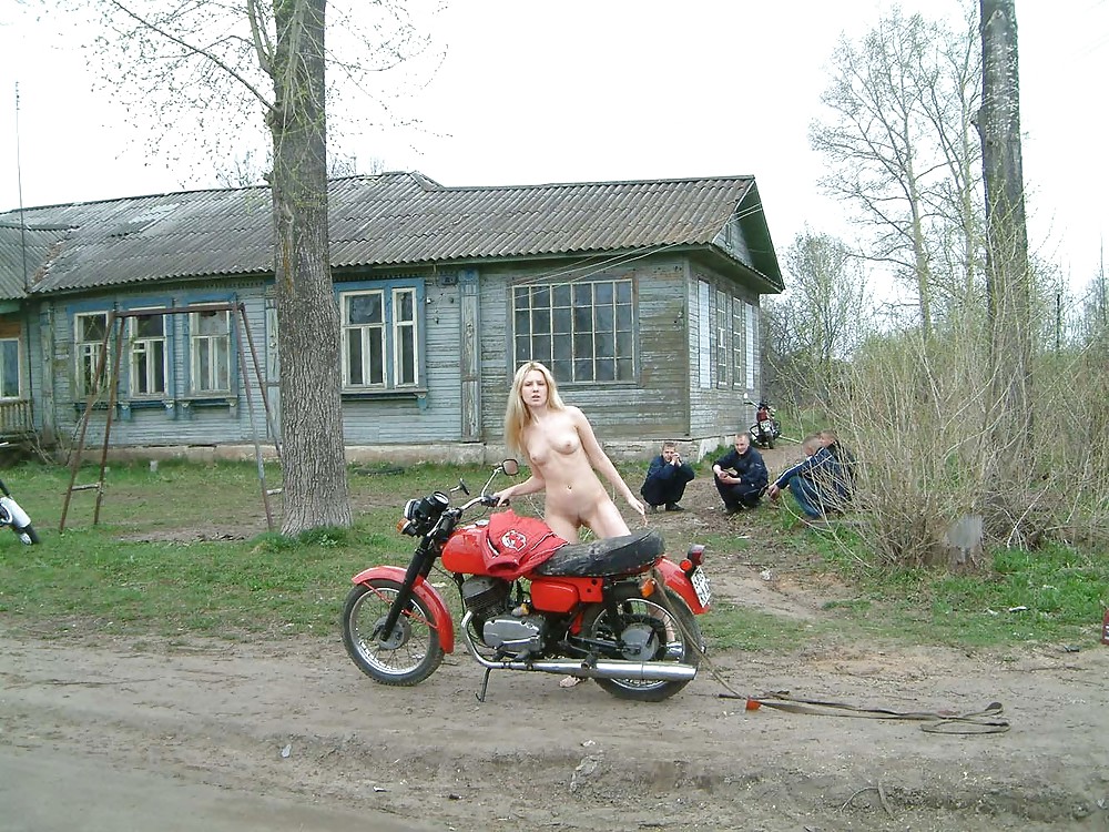 ANNA NAKED WITH MOTORBIKE #1942705