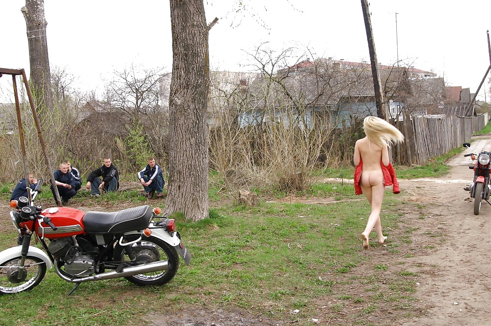 ANNA NAKED WITH MOTORBIKE #1942883