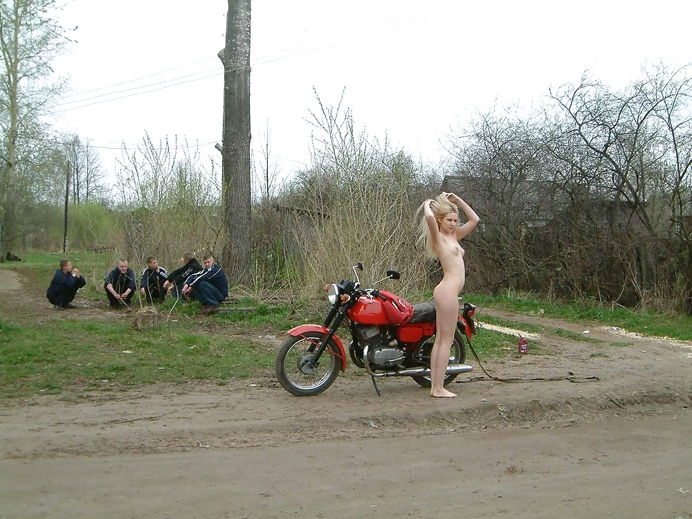 ANNA NAKED WITH MOTORBIKE #1943026